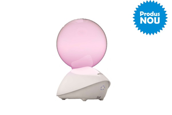 Umidificator Airfree Orb Plus cu recipient sticla, senzor nivel umiditate, suprafata 20mp