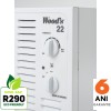Dezumidificator si purificator Woods SW22FW Suedia, filtru SMF, 2 trepte ventilator, suprafata 100 mp, garantie 6 ani