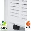 Dezumidificator si purificator Woods SW38FW Suedia, filtru SMF, 2 trepte ventilator, suprafata 140 mp, garantie 6 ani