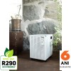 Dezumidificator si purificator Woods SW22FW Suedia, filtru SMF, 2 trepte ventilator, suprafata 100 mp, garantie 6 ani