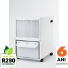 Dezumidificator si purificator Woods SW38FW Suedia, filtru SMF, 2 trepte ventilator, suprafata 140 mp, garantie 6 ani