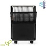 Dezumidificator profesional D165 Polonia, capacitate max 35 litri/zi, higrostat mecanic, carcasa metalica, suprafata 90 mp