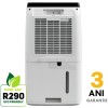 Dezumidificator Woods MDK21 Capacitate 20 litri/zi silentios setare umiditate afisaj electronic timer, suprafata 70mp
