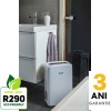 Dezumidificator Woods MDX14 Capacitate 10 litri/zi silentios setare umiditate afisaj electronic timer, suprafata 40 mp