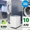 Dezumidificator si purificator profesional Woods LD44 Suedia, filtru particule SMF, capacitate 19 litri/zi, higrostat incorporat, carcasa metalica,10 ani garantie