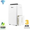 Dezumidificator Woods MRD20WiFi Capacitate 20 litri/zi Uscare rufe Setare umiditate Afisaj electronic Timer suprafata 70 mp