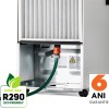 Dezumidificator si purificator Woods SW59FW Suedia filtru SMF, 2 trepte ventilator, suprafata 230, mp garantie 6 ani