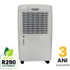 Dezumidificator Woods MDX14 Capacitate 10 litri/zi silentios setare umiditate afisaj electronic timer, suprafata 40 mp